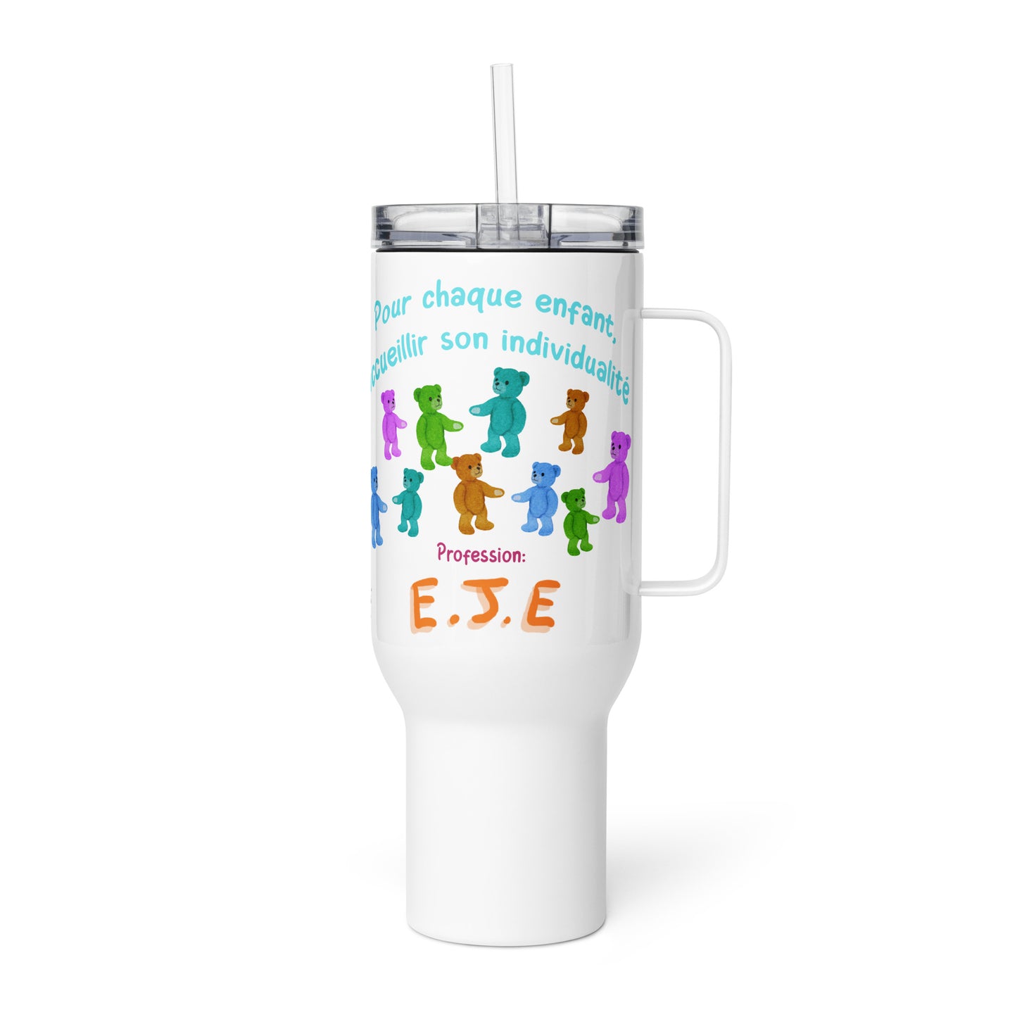 Mug avec anse " accueil individualisé 1, EJE"