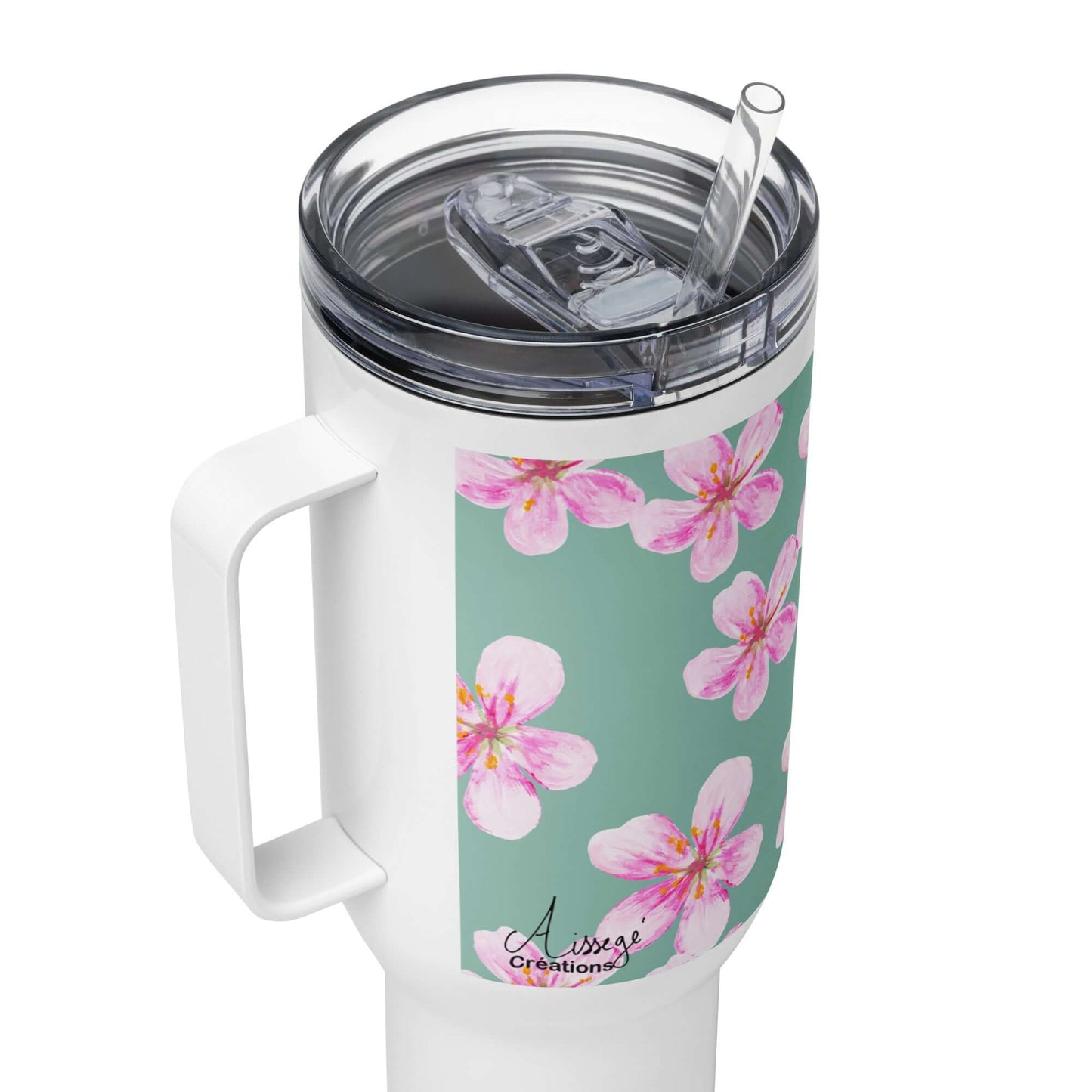 Mug avec anse "Petites Fleurs"