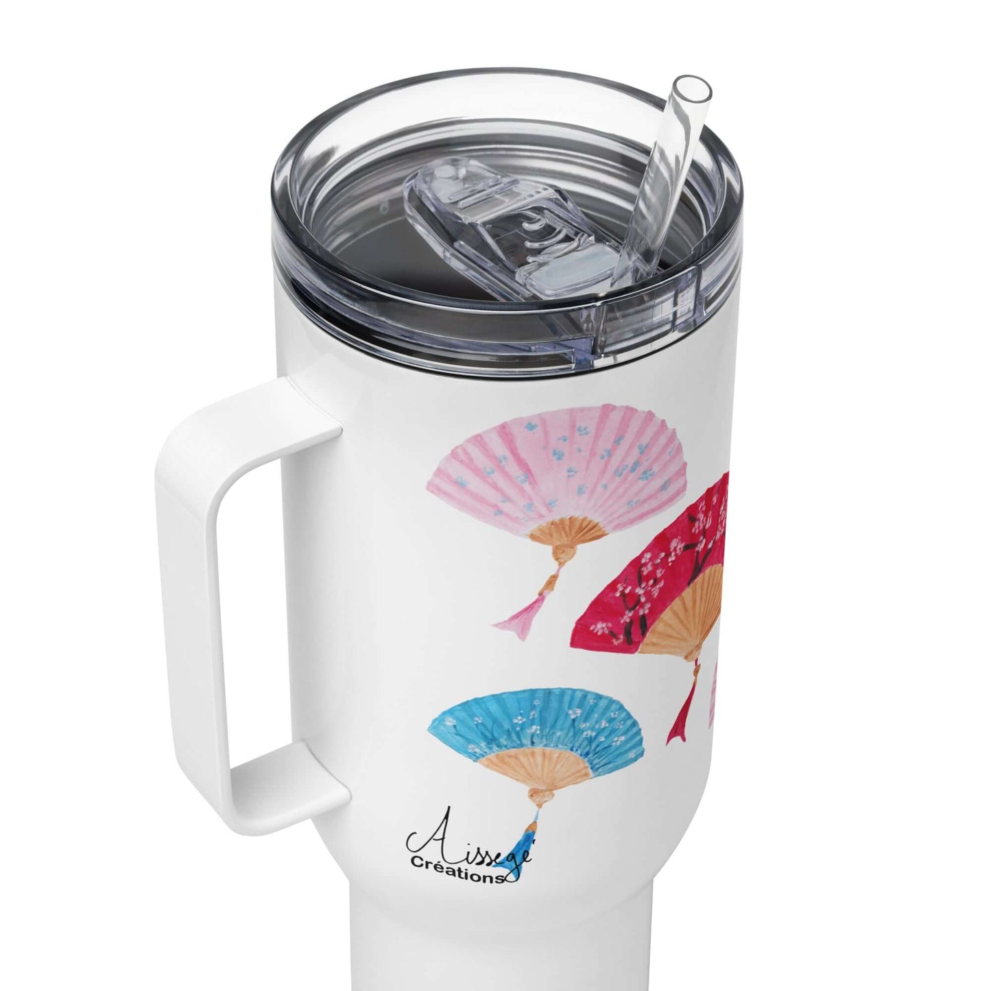 Mug avec anse "Eventails"