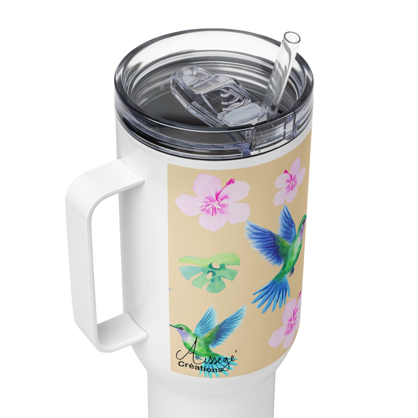 Mug avec anse "Les Colibris"