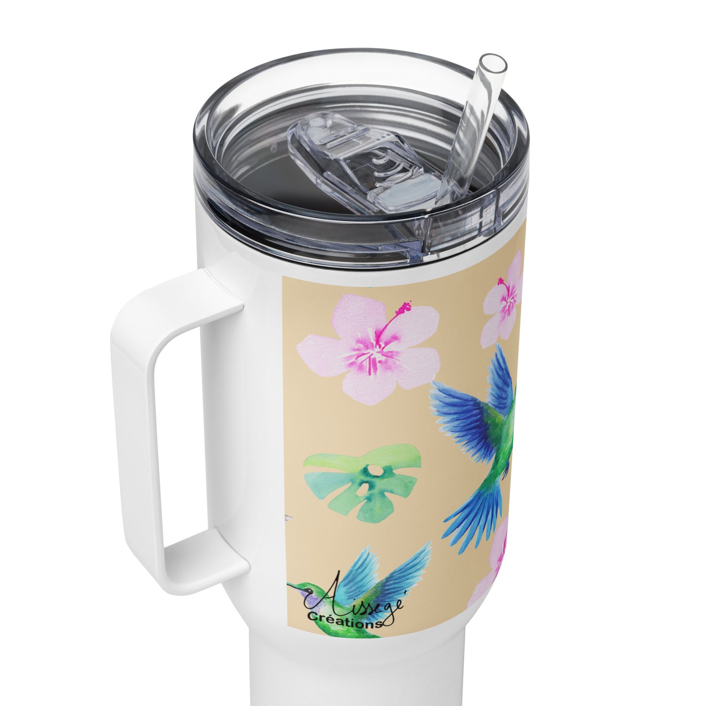 Mug avec anse "Les Colibris"