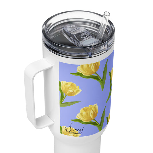 Mug avec anse "Les Tulipes Jaunes"