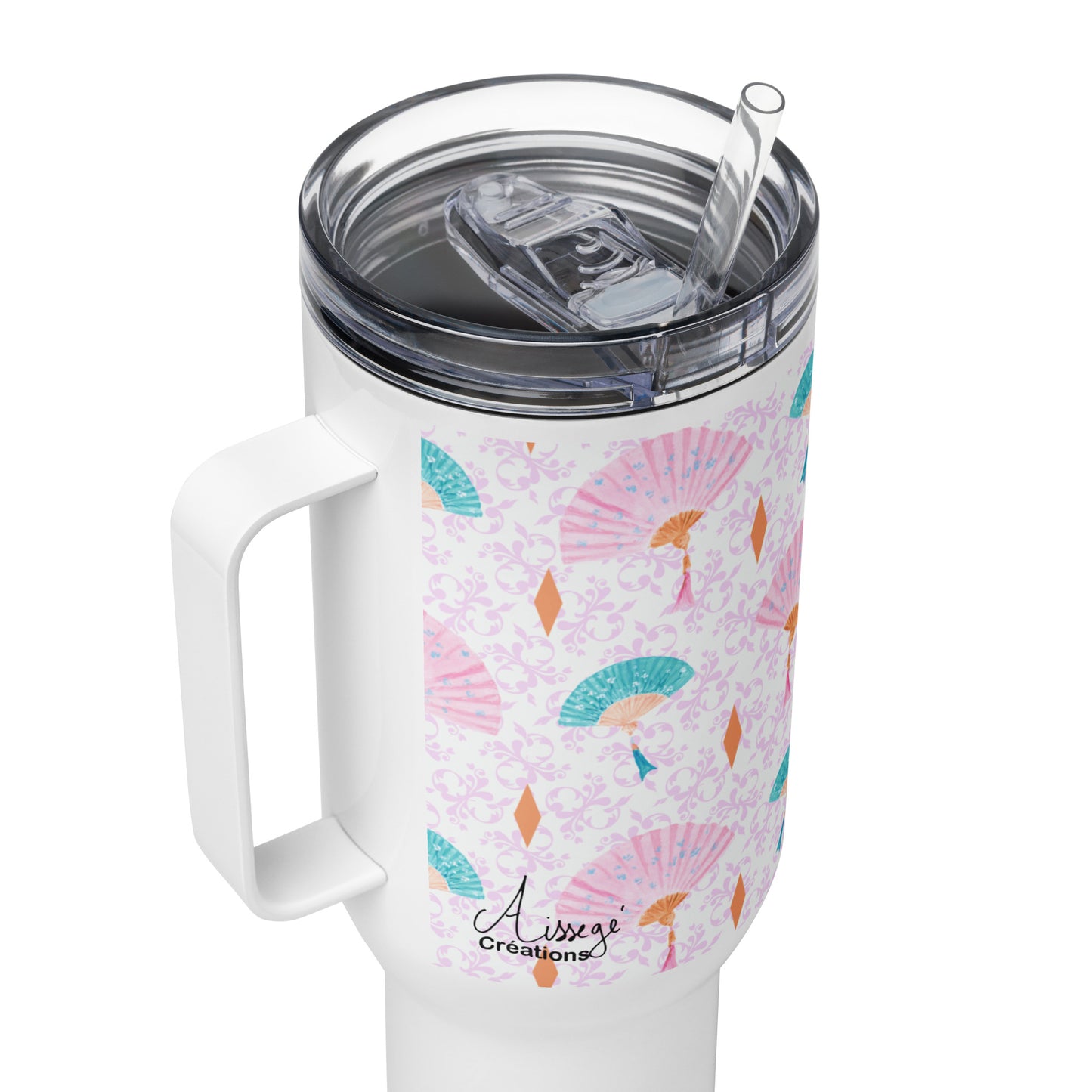 Mug avec anse "Les Eventails"
