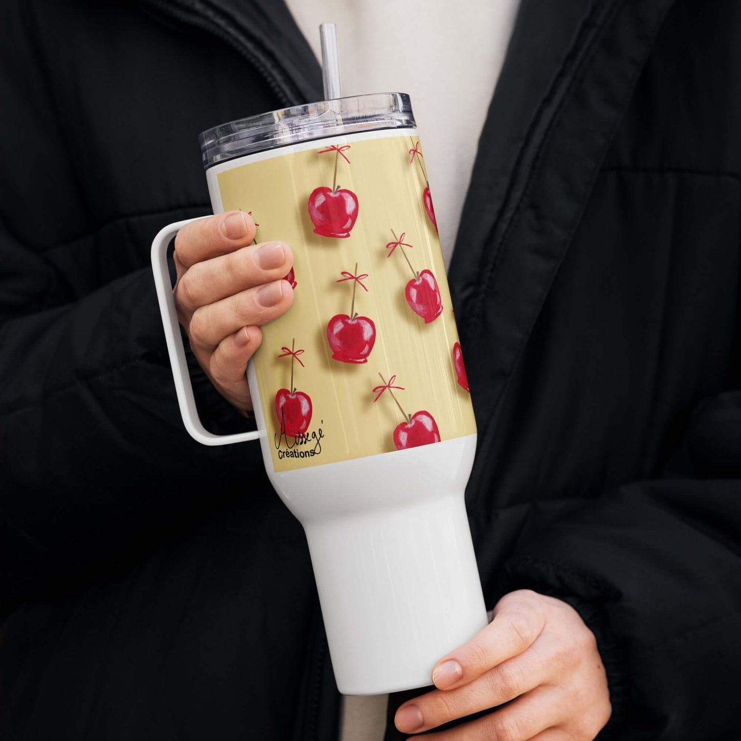 Mug avec anse "Pommes d'amour"