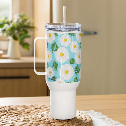 Mug avec anse "Les Marguerites"