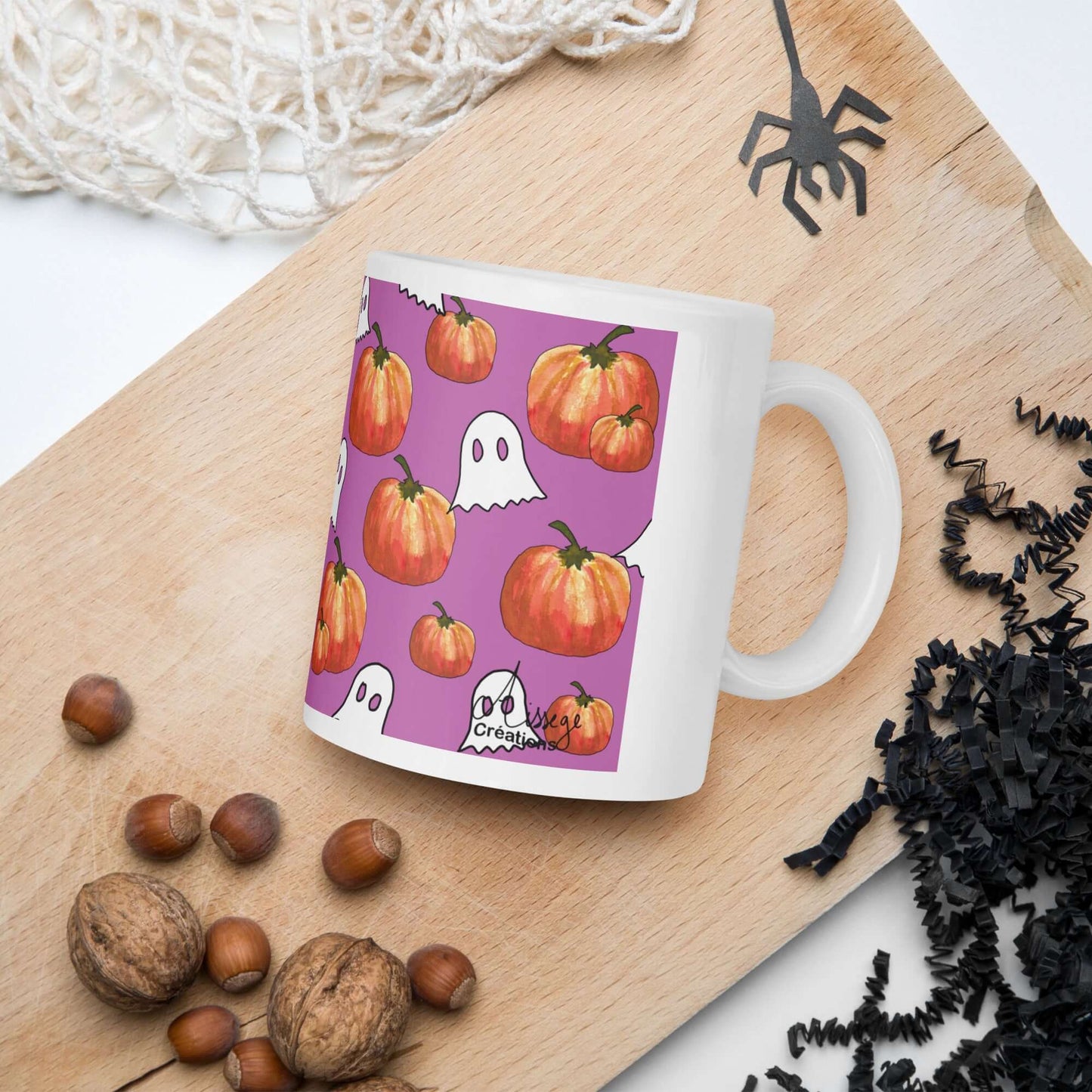 Mug Blanc Brillant "Halloween 2