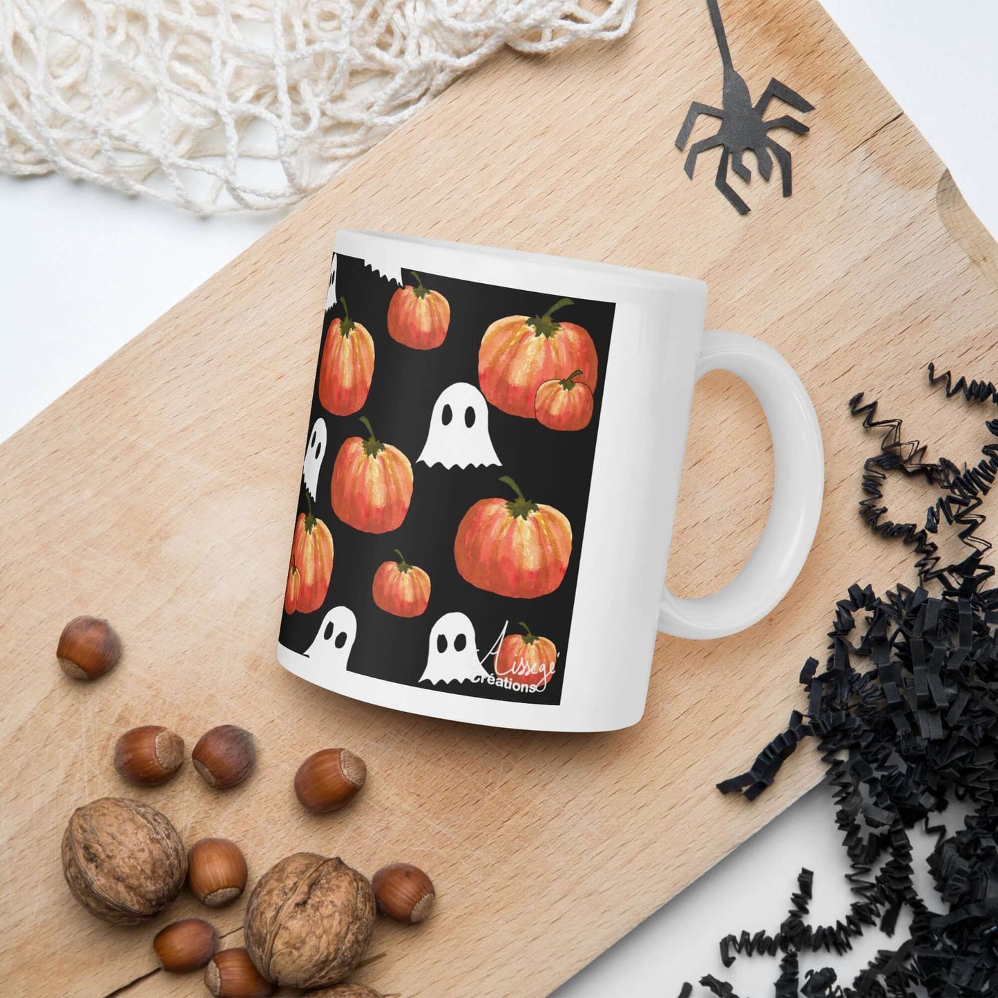 Glossy White Mug "Halloween 1"