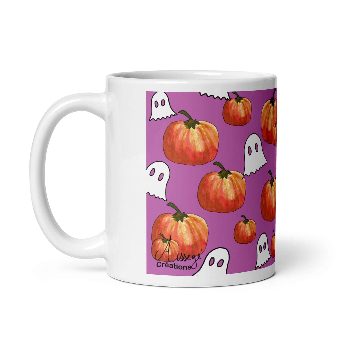 Mug Blanc Brillant "Halloween 2