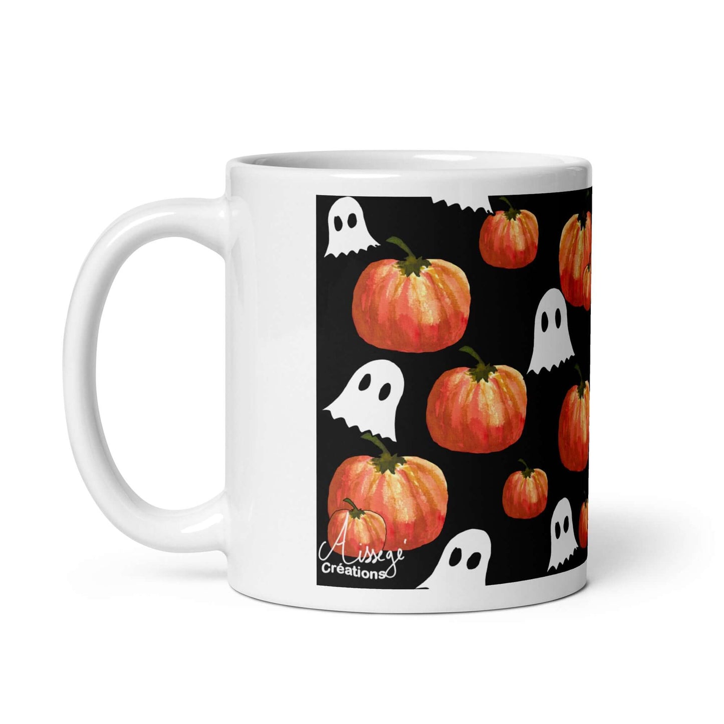 Glossy White Mug "Halloween 1"