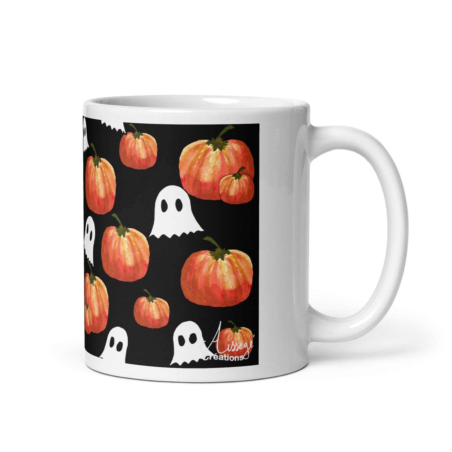 Glossy White Mug "Halloween 1"