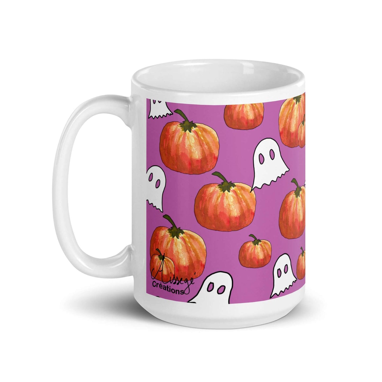 Mug Blanc Brillant "Halloween 2