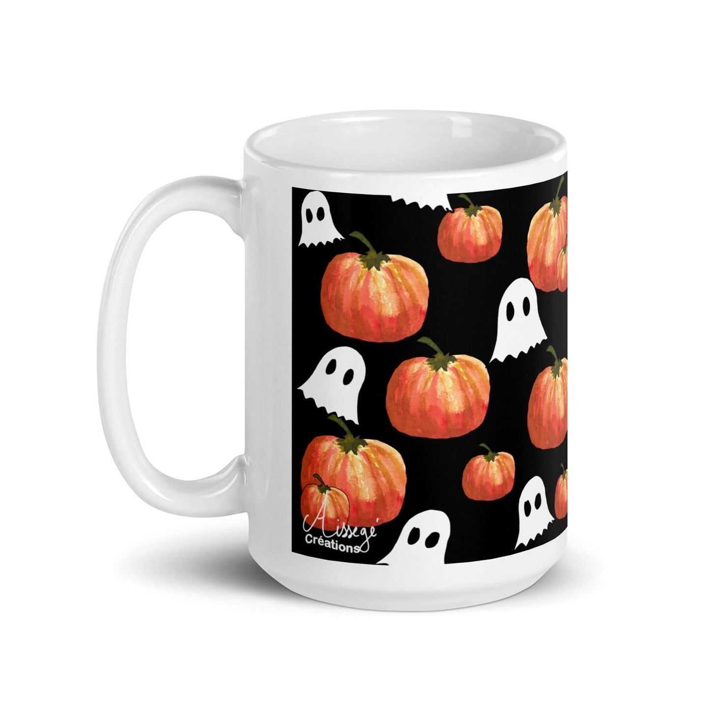 Glossy White Mug "Halloween 1"