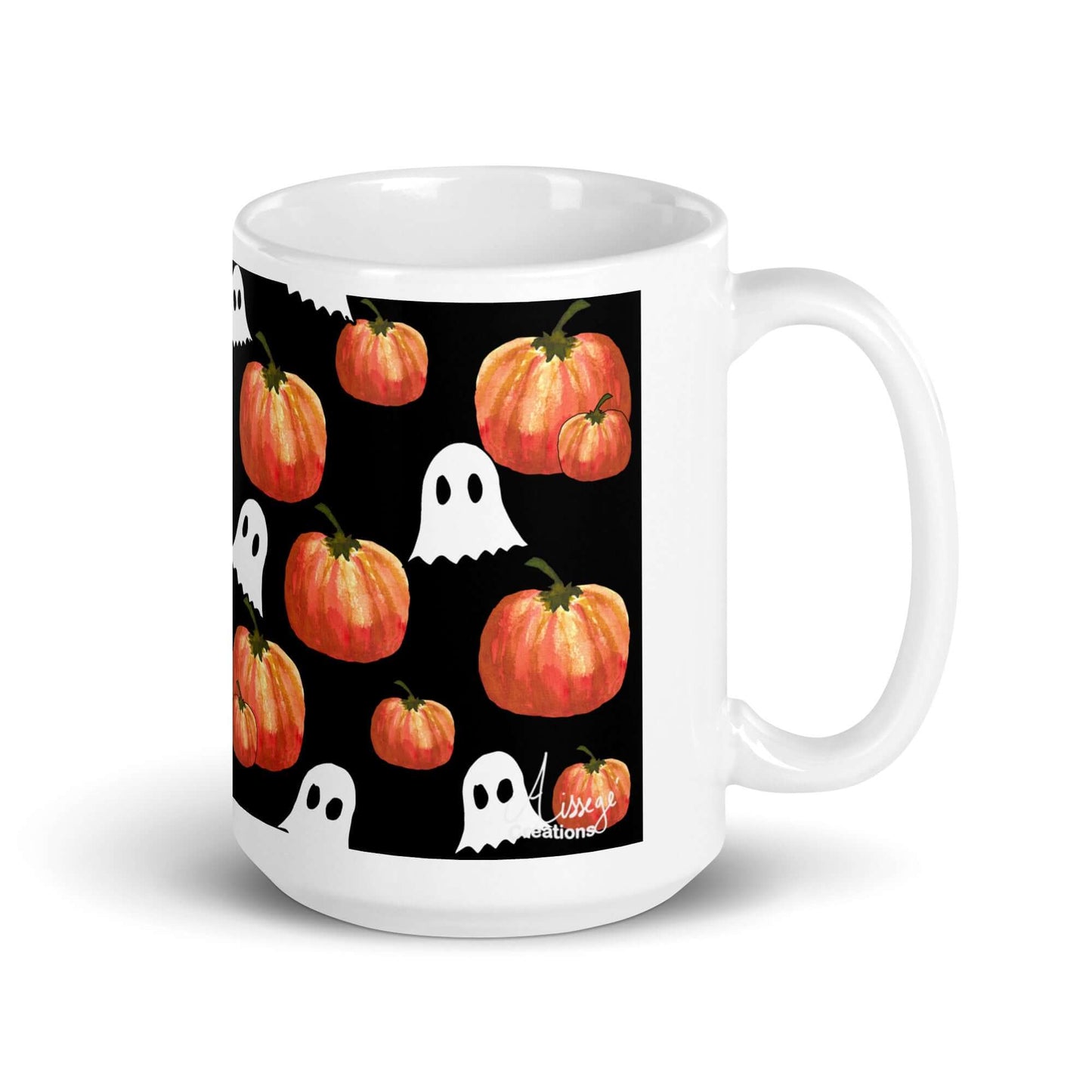 Glossy White Mug "Halloween 1"