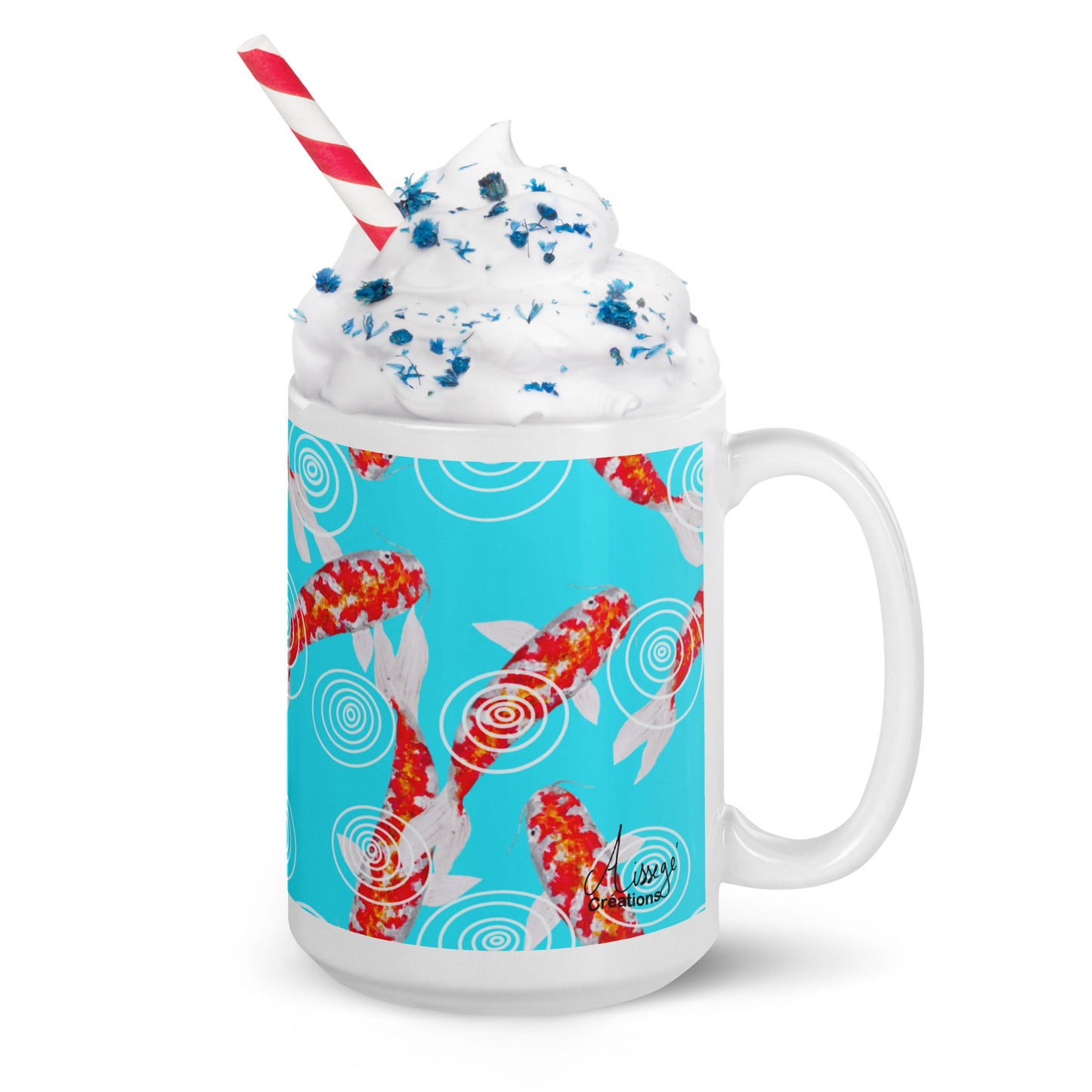Glossy White Mug "Japanese Basin"