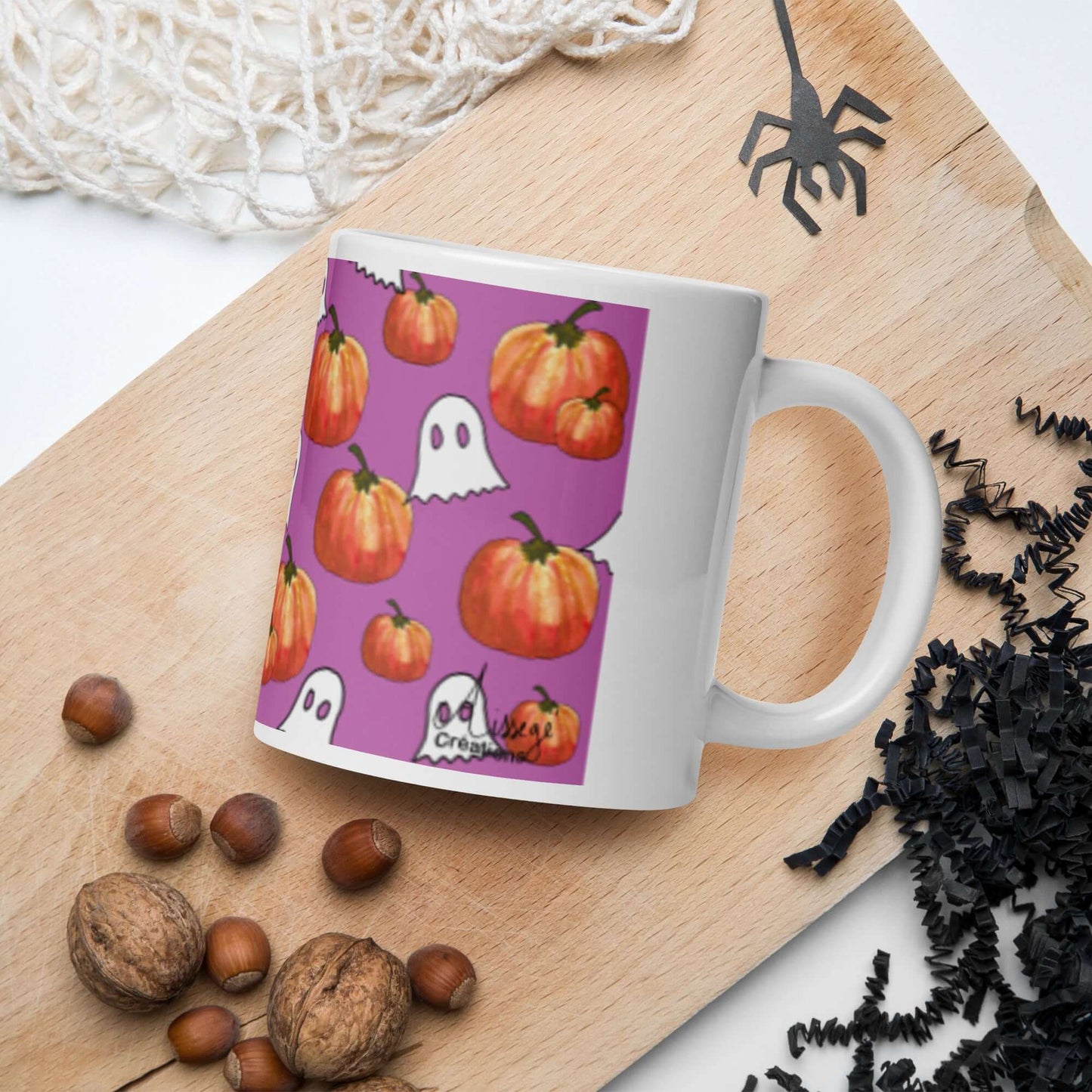 Glossy White Mug "Halloween 2