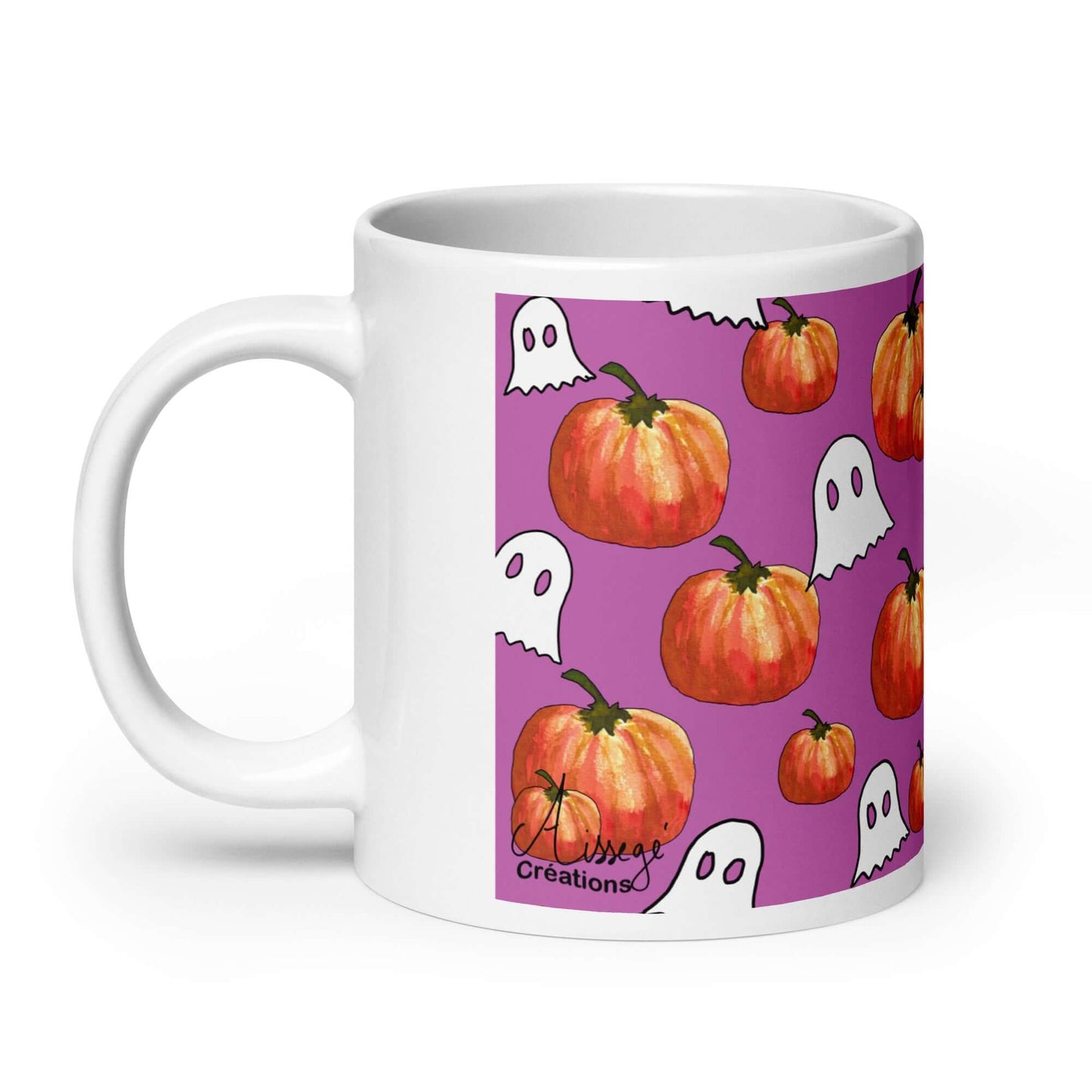 Mug Blanc Brillant "Halloween 2