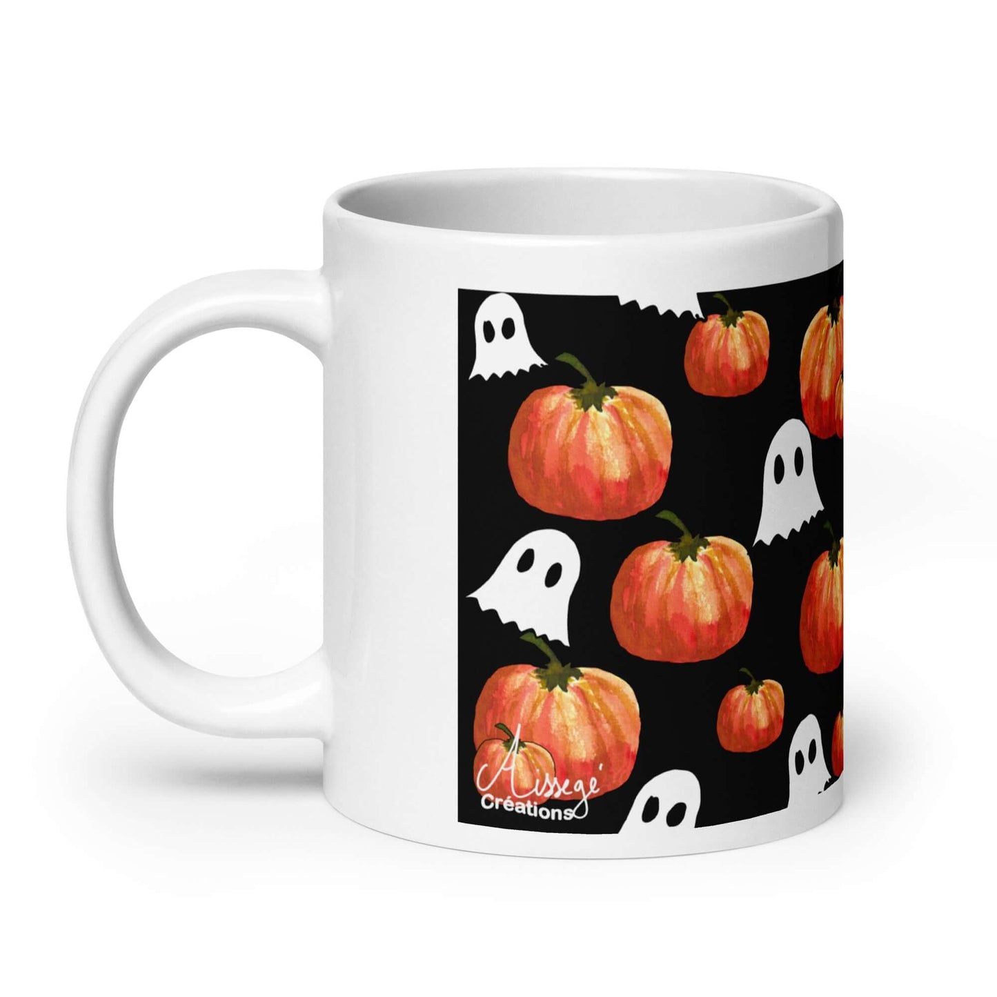 Glossy White Mug "Halloween 1"