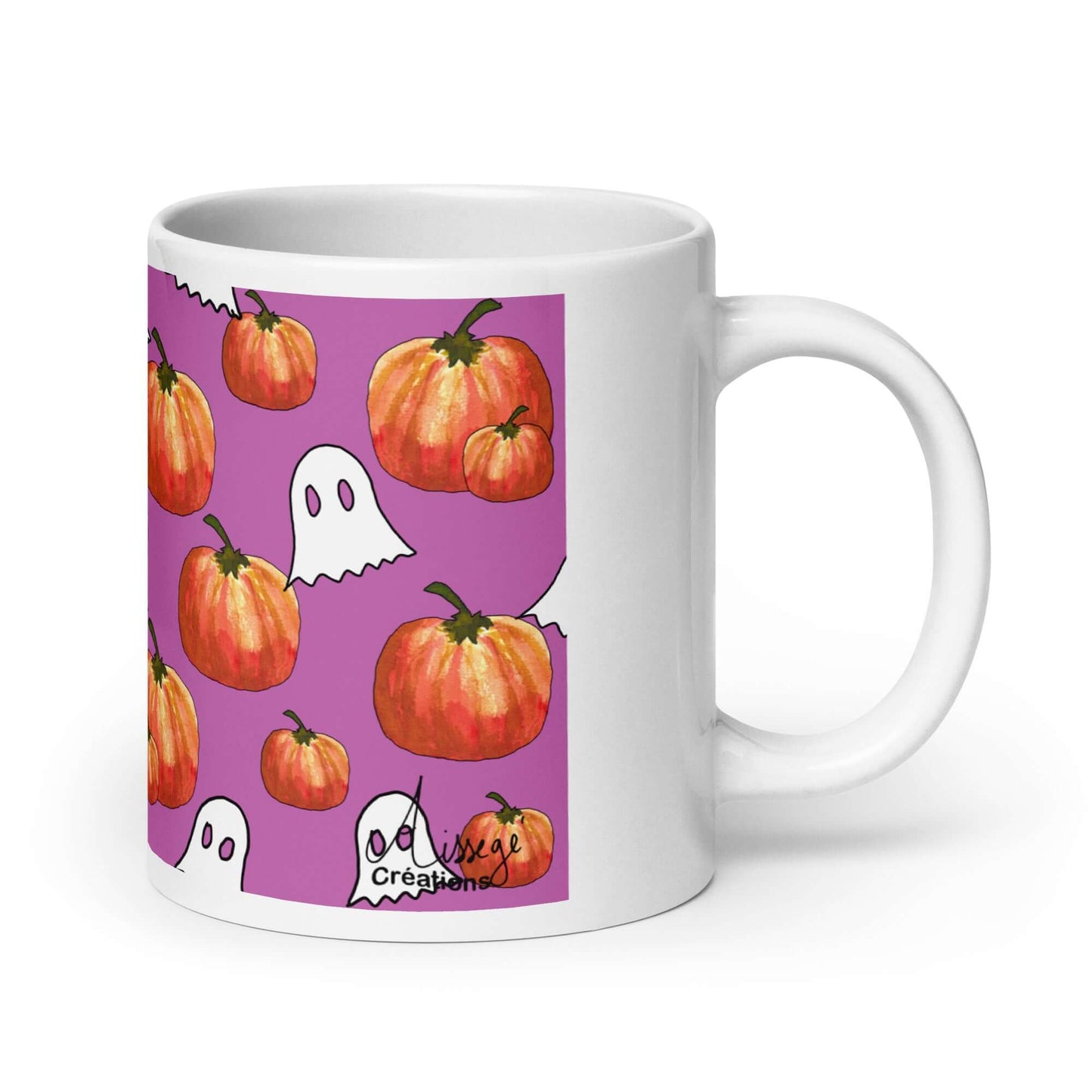 Glossy White Mug "Halloween 2