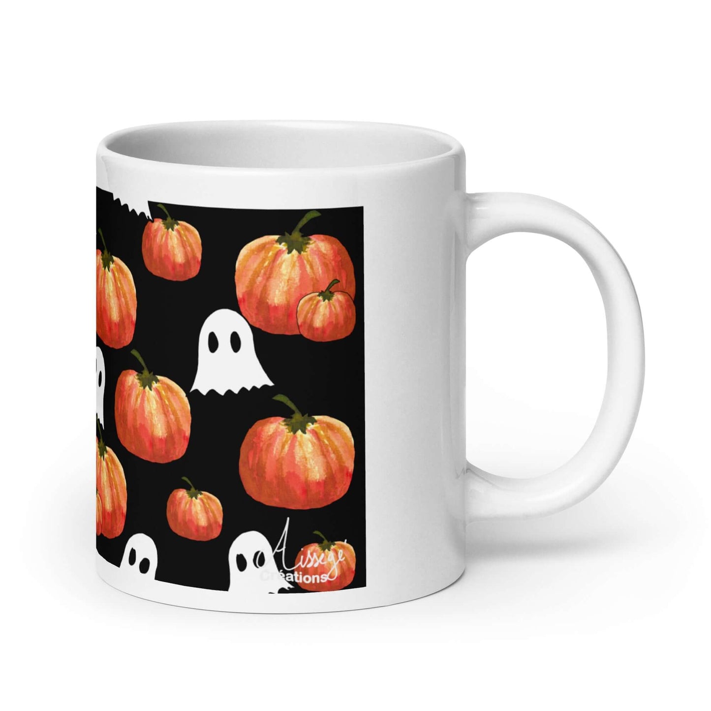 Glossy White Mug "Halloween 1"